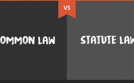 Common Law v Statute Rules/Policy